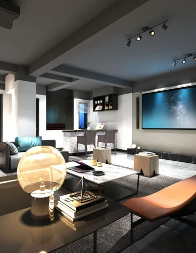 home theater room Gilbert AZ